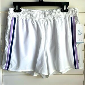 Calme by Johnny Was Womens white hike shorts NWT